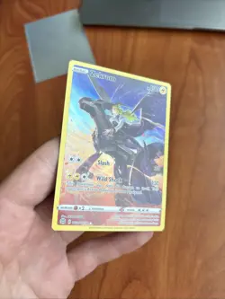 Zekrom & N TG05/TG30 Brilliant Stars Trainer Gallery NM Ultra Rare Pokemon Card - Image 5