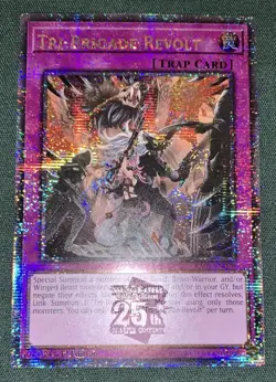 Yugioh Tri-Brigade Revolt RA01-EN079 Quarter Century Secret Rare 1st NM w/Track - Image 2