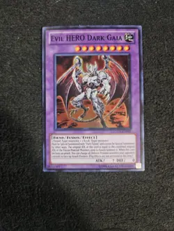 Evil HERO Dark Gaia - LCGX-EN069 Yugioh Super Rare Unlimited - Image 1