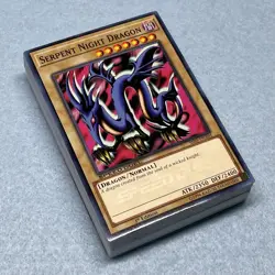 Yugioh Rex Raptor 47 Card Dinosaur Deck Serpent Night Dragon Two-Headed King Rex - Image 1