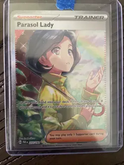Parasol Lady 255/182 Paradox Rift Special Illustration Rare NM/M Pokemon Card - Image 1