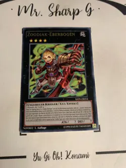 ZOODIAK-EBERBOGEN - 1. AUFLAGE RATE-DE054 DE Yu-Gi-Oh! CARD RARE KONAMI TCG OCG - Image 4