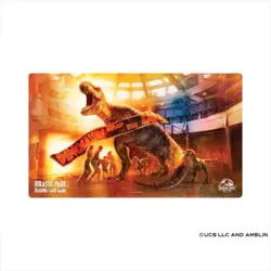 Jurassic Park TCG Card Game Play Mat Screen Mouse Pad Sealed In Box Korean - Image 1