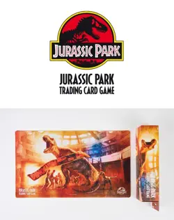 Jurassic Park TCG Card Game Play Mat Screen Mouse Pad Sealed In Box Korean - Image 3