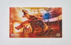 Jurassic Park TCG Card Game Play Mat Screen Mouse Pad Sealed In Box Korean - Image 5