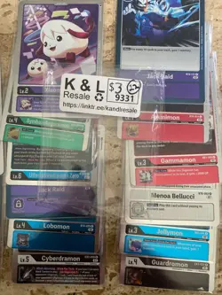 Digimon Trading Card Game Lot - Various Levels & Characters - 20+ Cards For Coll - Image 2