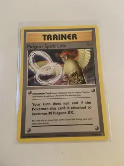 Pokemon TCG Trainer Pidgeot Spirit Link Card NM - Image 1
