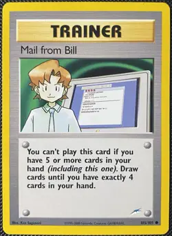 Mail from Bill 105/105 Neo Destiny Regular - Pokemon Card - Image 1