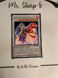 SHIRANUI-SONNENSAGE - 1. AUFLAGE RATE-DE047 DE Yu-Gi-Oh! CARD RARE KONAMI 2017 - Image 3