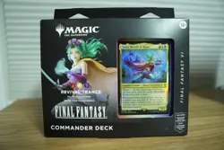 Final FANTASY Terra Herald Of Hope Revival Trance Commander Deck FFVI Magic MTG - Image 1