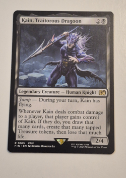 Kain, Traitorous Dragoon - 105 - FIN - NM - MTG Magic the Gathering - Image 1