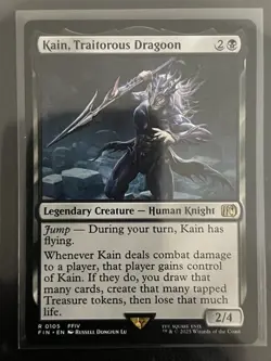 Kain, Traitorous Dragoon - 105 - FIN - NM - MTG Magic the Gathering - Image 1