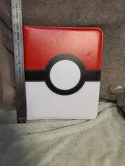 Card Binder for Pokemon Cards Holder Fits 400 Cards w/ 50 Removable Sleeves - Image 1