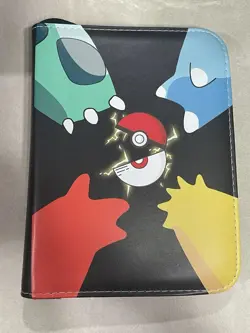 Card Binder for Pokemon Cards Holder Fits 400 Cards w/ 50 Removable Sleeves - Image 2
