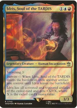 Idris Soul of The Tardis 0740 Rare MTG Universes Beyond: Doctor Who NM/M BBC - Image 1