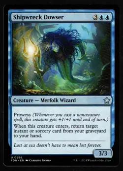 4x Shipwreck Dowser-Magic the Gathering-MTG-Foundations-Near Mint-4x - Image 1