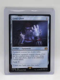 Magic the Gathering MTG Genji Glove Rare Cards - Image 1