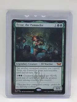 Tyvar, the Pummeler 0202, Duskmourn: House of Horror Mythic MTG NM Non-foil - Image 1