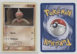 Baltoy Italian Pokemon EX Emerald #43 2005 10cj - Image 3