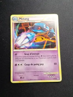 Near Mint Metang 33/95 HGSS Dechainement Carte Pokemon FR - Image 1