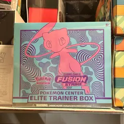 Fusion Strike Pokemon Center Elite Trainer Box ETB - Factory Sealed - Image 1