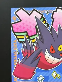 Mega Gengar Pokemon Center Festival Flyer Paper Nintendo Japanese Collection - Image 3