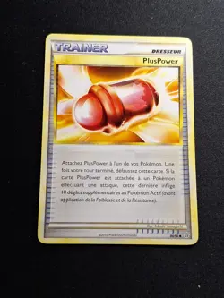 Near Mint PlusPower 80/95 HGSS Dechainement Carte Pokemon FR - Image 1