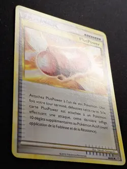 Near Mint PlusPower 80/95 HGSS Dechainement Carte Pokemon FR - Image 2
