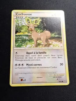 Near Mint Cerfrousse 64/95 HGSS Dechainement Carte Pokemon FR - Image 1