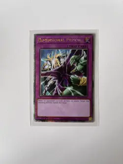 Yugioh Dimensional Prison Quarter Century Secret Rare RA04-EN132 1st Edition NM - Image 1