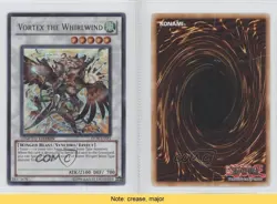 Vortex the Whirlwind YuGiOh Storm of Ragnarok Limited Edition Promo READ e2e - Image 3