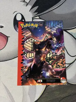 Pokemon Mewtwo Silver Holo Team Rocket Peru Exclusive Card - Image 1