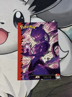 Pokemon Mewtwo Silver Holo Team Rocket Peru Exclusive Card - Image 1