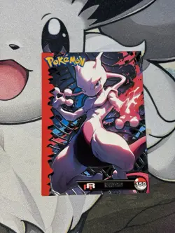 Pokemon Mewtwo Silver Holo Team Rocket Peru Exclusive Card - Image 1