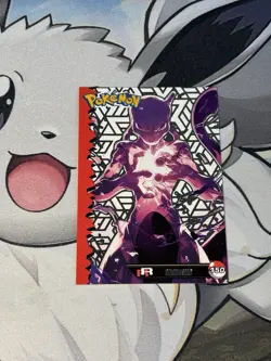 Pokemon Mewtwo Silver Holo Team Rocket Peru Exclusive Card - Image 1