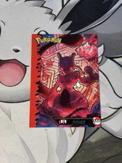 Pokemon Mewtwo Silver Holo Team Rocket Peru Exclusive Card - Image 1