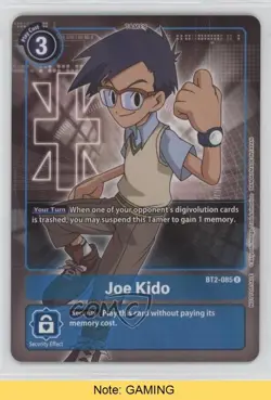 2021 Digimon Card Game - Release Special Ver 15 Joe Kido (Box Topper) READ 12gr - Image 1
