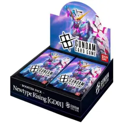 Gundam Card Game - Newtype Rising (GD01) - English Booster Box PRE SALE - Image 1