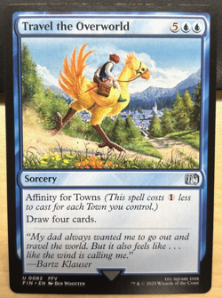 MTG Final Fantasy 0082 Travel the Overworld Sorcery UNCOMMON - Image 1