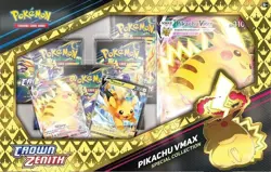 Pokemon TCG: Crown Zenith Special Collection Pikachu VMAX (Anglais stock France) - Image 1