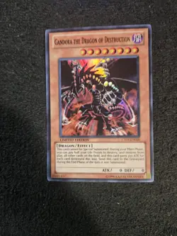 Gandora the Dragon of Destruction Limited Super Rare CT07-EN020 LP Yugioh - Image 1
