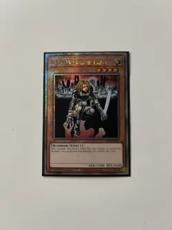 Yugioh D.D. Warrior Lady Quarter Century Secret Rare RA03-EN129 1st Edition - Image 1