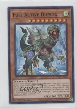 Full Active Duplex 1st Ed. YuGiOh Cyberstorm Access #CYAC-EN025 11rl - Image 1