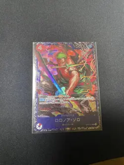SEALED Roronoa Zoro Flagship SR ST21-015 JAPAN Promo One Piece card japanese - Image 1