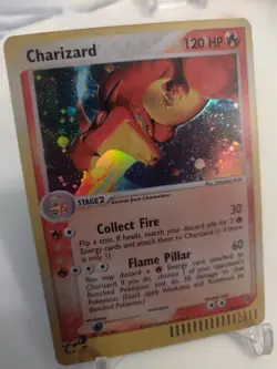*Custom-made* High Quality,Holo, Charizard/ Dragon E Series"Display Card" - Image 2