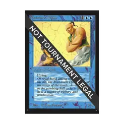 WOTC MtG International Ed. Mahamoti Djinn (R) NM - Image 1