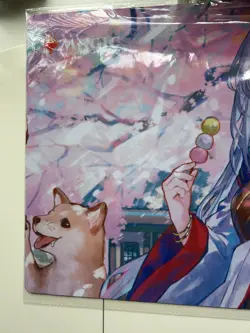 MTG Wandering Emperor cherry blossoms viewing Playmat limited Japan New 2025 - Image 4