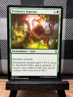 MTG TCG: Predatory Impetrus 249/161, Battle For Baldur's Gate - Image 1