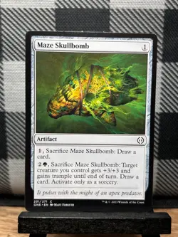 MTG TCG: Maze Skullbomb 231/271, Phyrexia: All Will Be One - Image 1