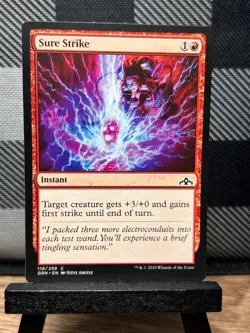 MTG TCG: Sure Strike 118/259, Guilds of Ravnica - Image 1
